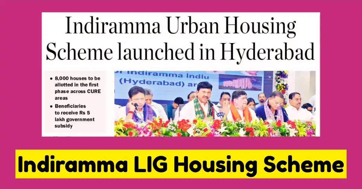 Indiramma LIG Housing Scheme