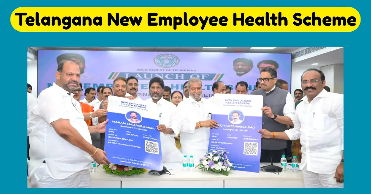 Telangana New Employee Health Scheme