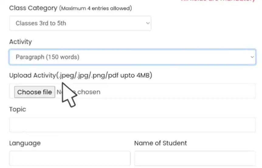 Veergatha 6.0 Registration 6